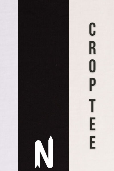 Crop Oversize Tee T-Shirt