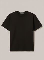 T-Shirt Siyah Regular Basic