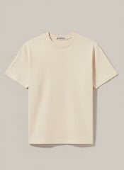 T-Shirt Ekru Regular Basic