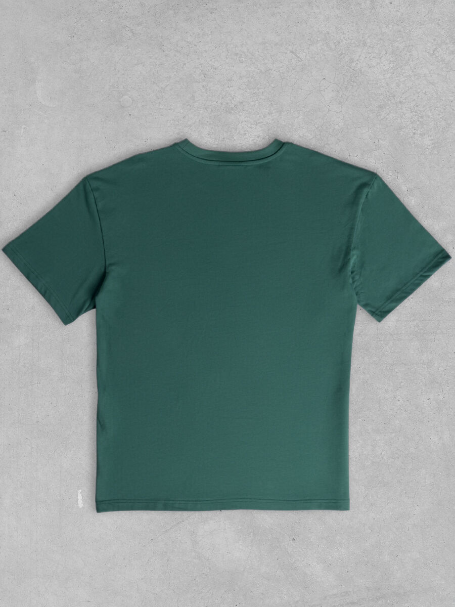 OVERSIZE BASIC T-SHIRT L - YEŞİL